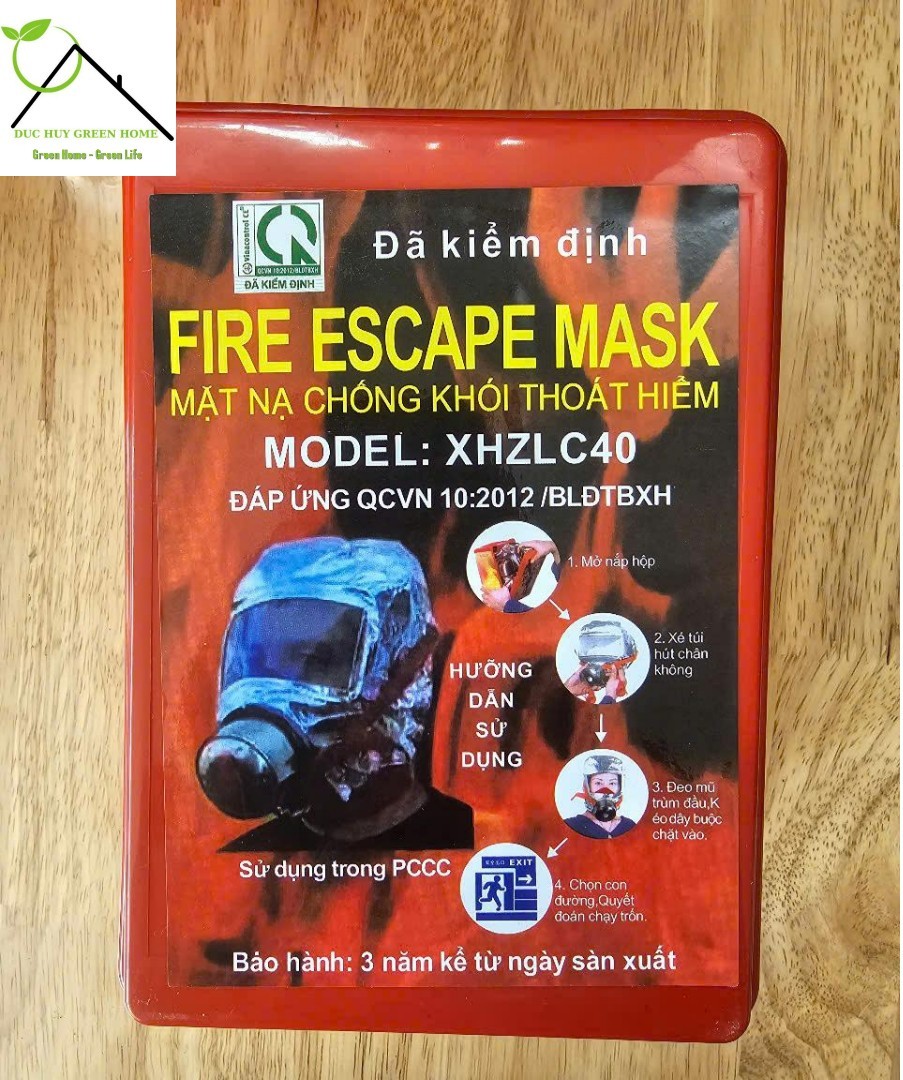 Mặt nạ phòng khói độc Model XHZLC40